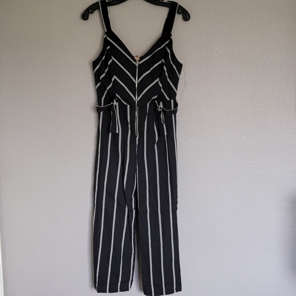 BUCKLE WOMEN'S STRIPED CROP JUMPSUIT/ S. - Picture 3 of 11